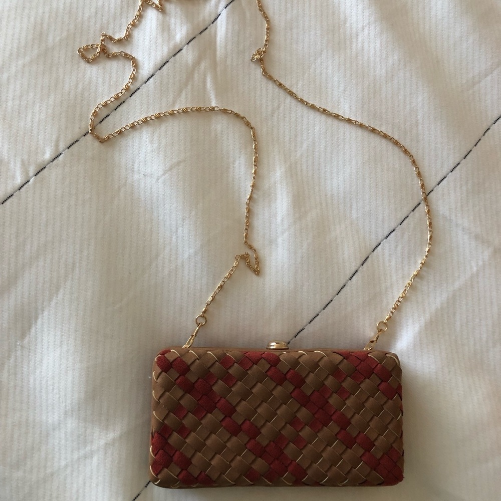 Deux Lux woven bag